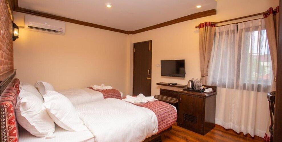 Pashupati Boutique Hotel & Spa カトマンズ エクステリア 写真