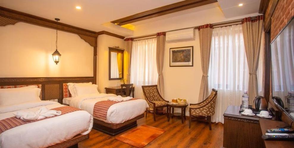Pashupati Boutique Hotel & Spa カトマンズ エクステリア 写真