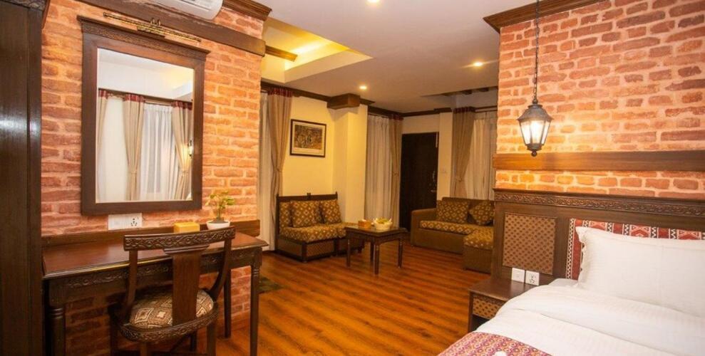 Pashupati Boutique Hotel & Spa カトマンズ エクステリア 写真